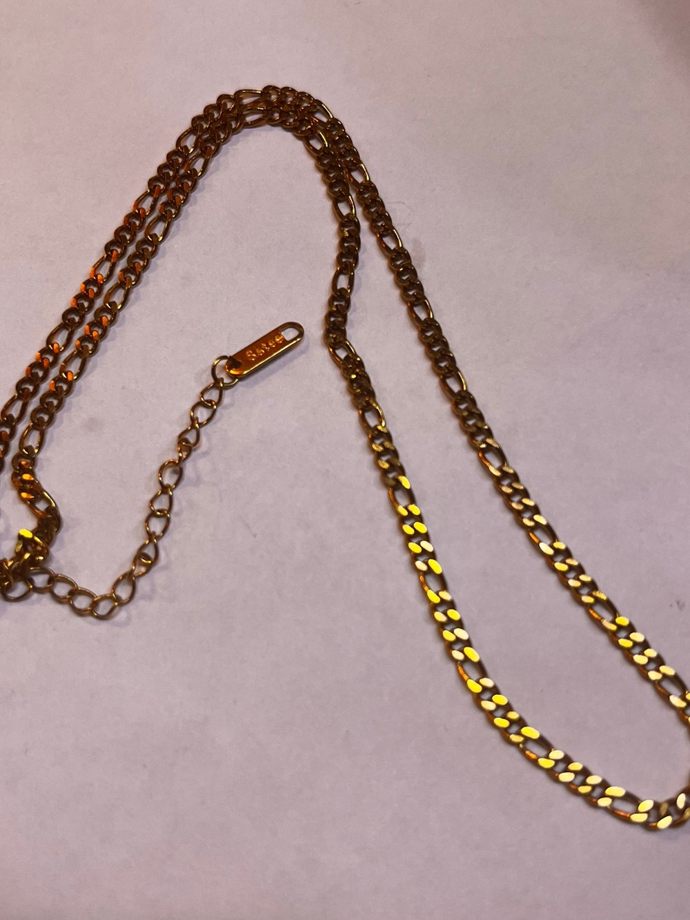 Gold Chain Necklace 18”